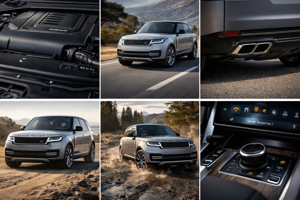 Range Rover Vogue 2026 का पावरफुल इंजन और परफॉर्मेंस AWD सिस्टम